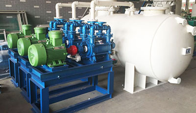 美觀大方，經(jīng)久耐用，環(huán)保的PPH水環(huán)真空機組，新安江工業(yè)泵出品